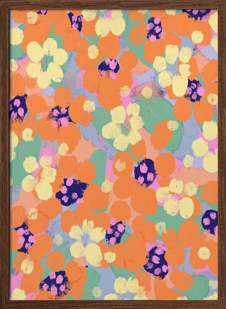 Flowerpattern Poster