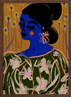 The Blue Woman Poster