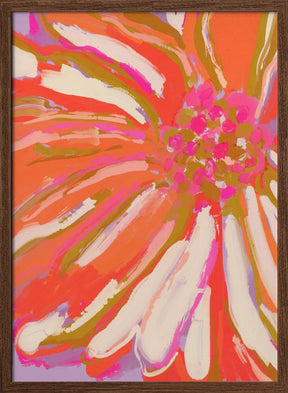 Abstract flower detail Poster