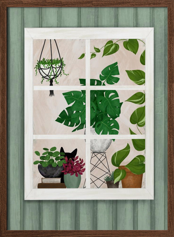 Plant window Poster