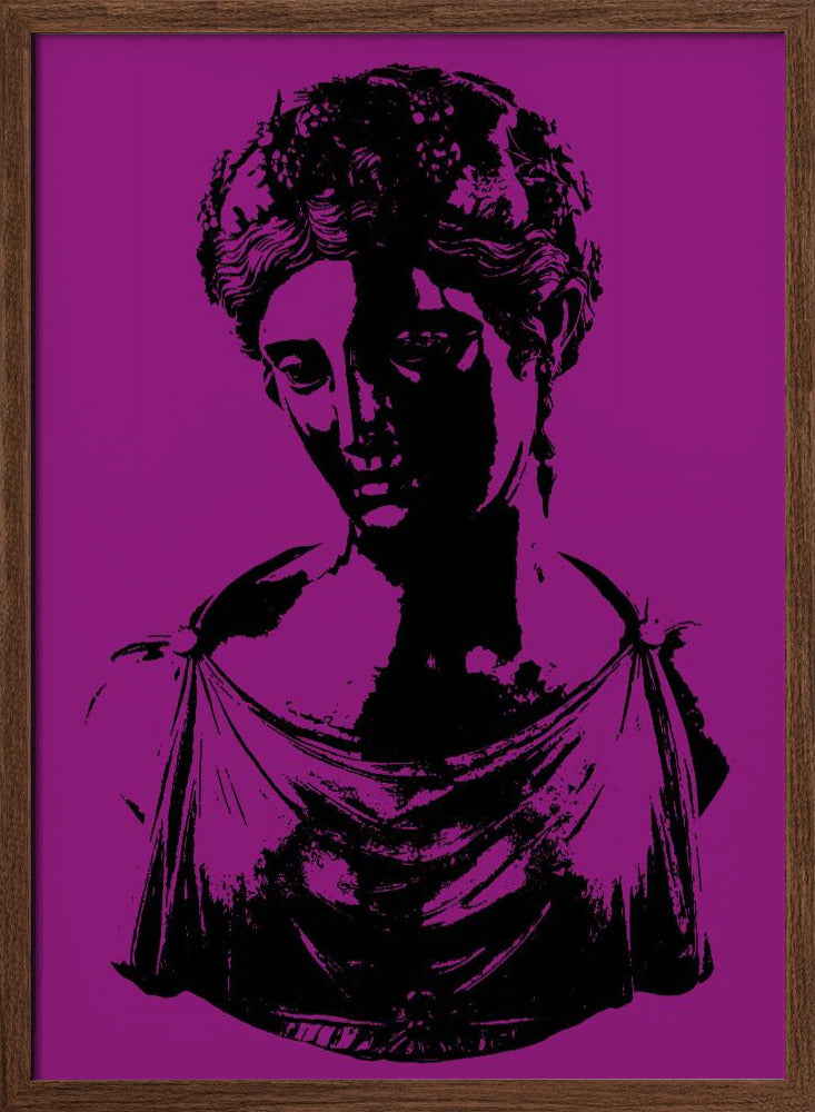 Bust of Ariadne Poster