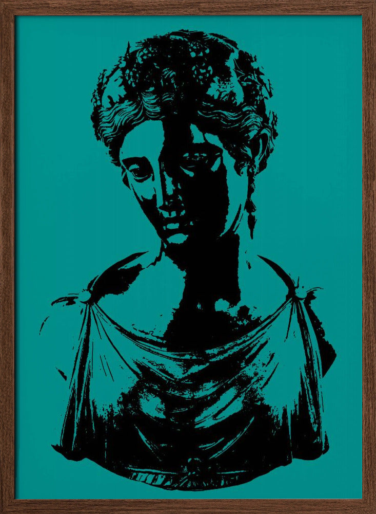 Bust of Ariadne Poster