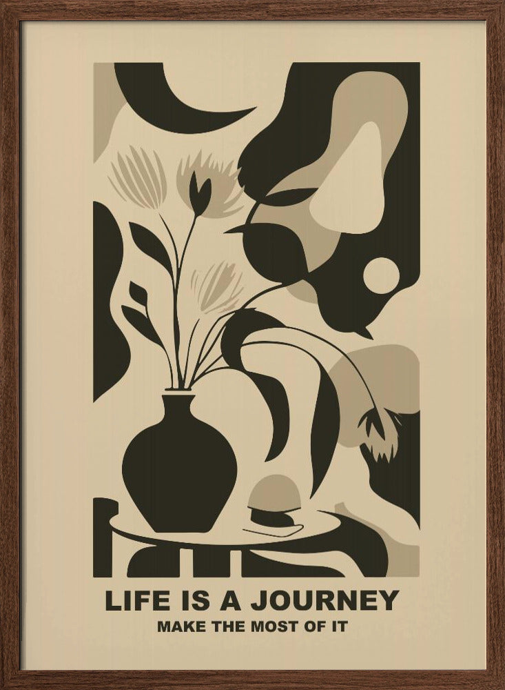 Life Is a Journey - Make the Most of It Poster