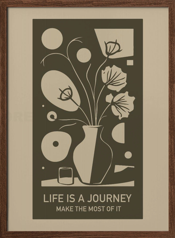 Life Is a Journey - Make the Most of It Poster