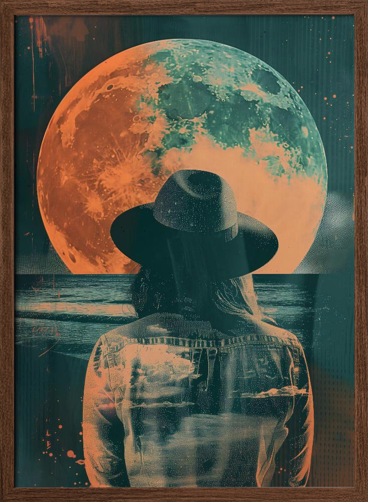 Watching the Moon Poster