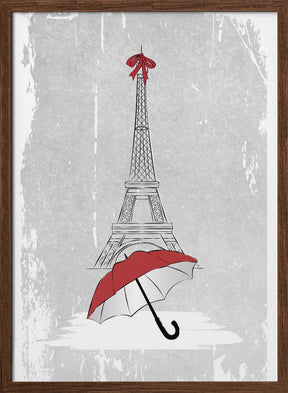 Rain In Paris Poster