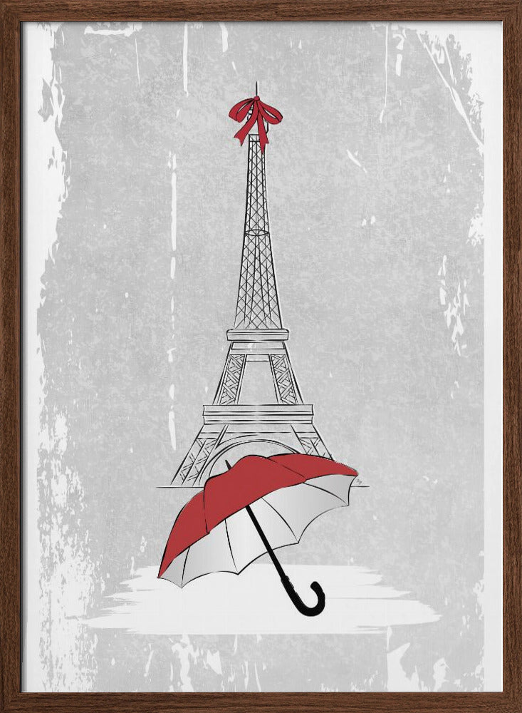 Rain In Paris Poster