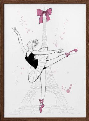 French Ballerina Poster