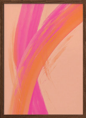 Color strokes no 15 Poster