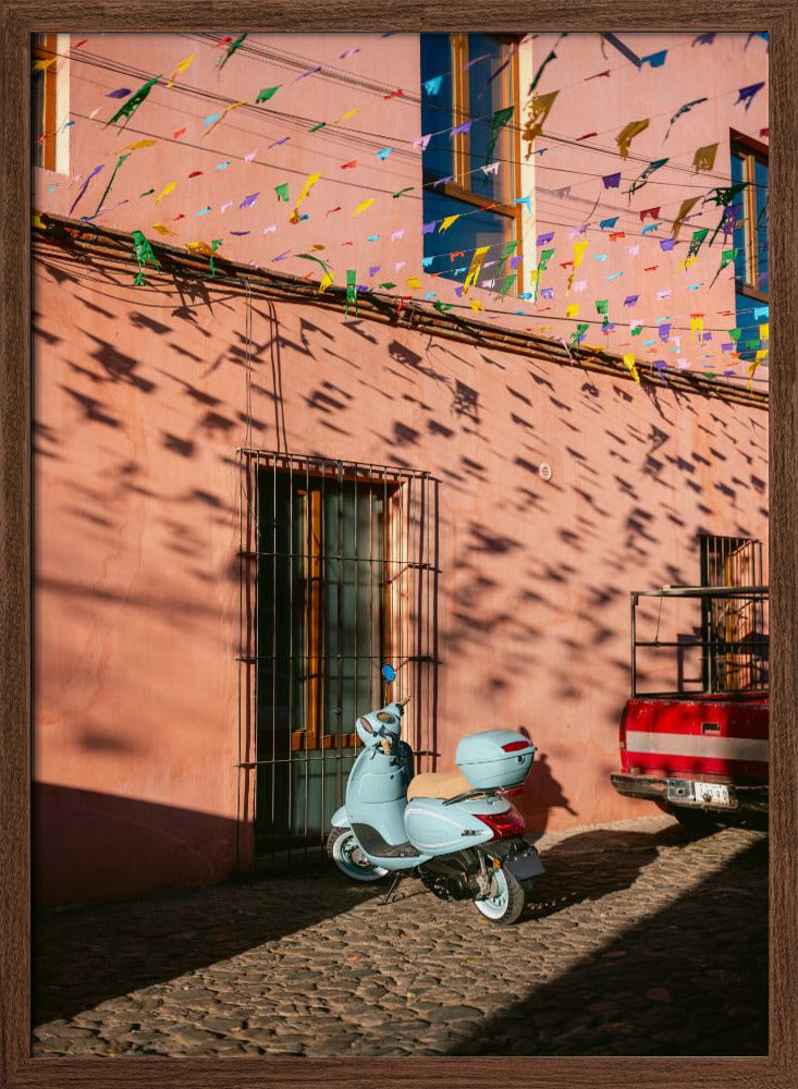 Oaxaca City Sunset | Mexico travel photography Poster