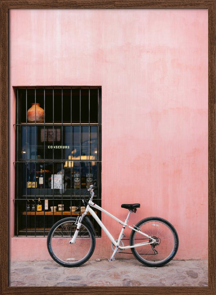 Pink Oaxaca Vibes | Mexico travel photography Poster