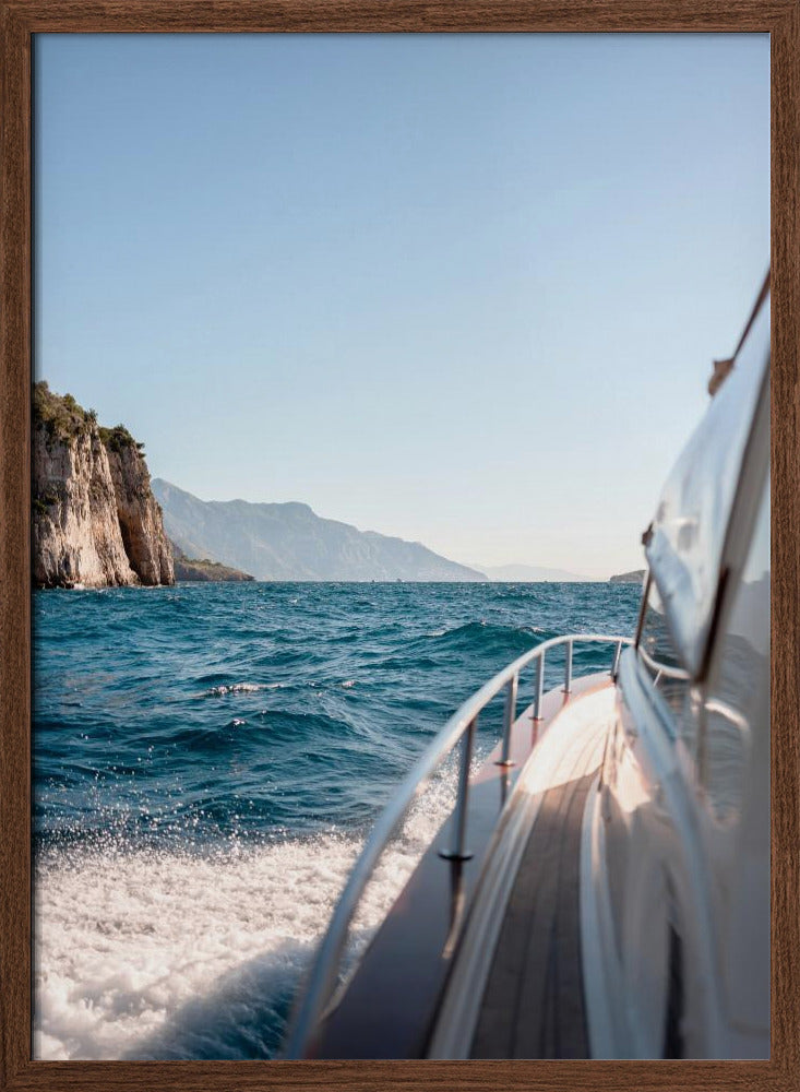 Amalfi Coast | Italy Travel Photography Poster