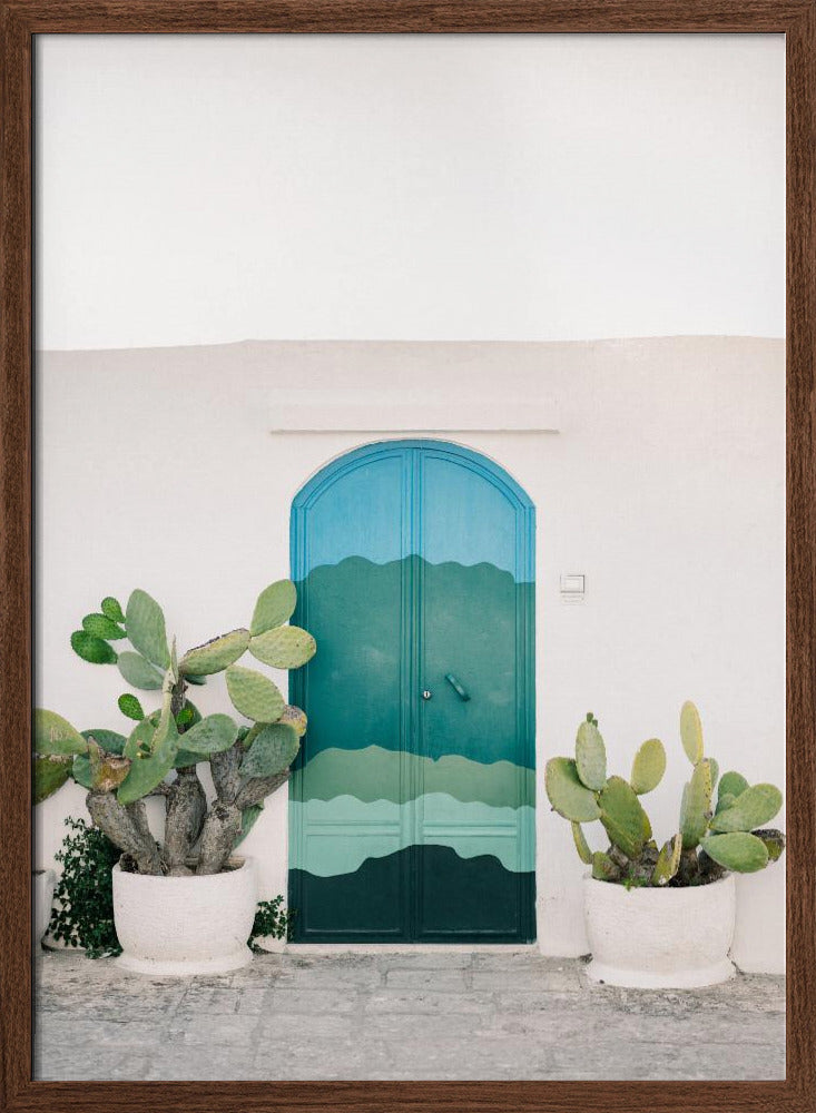 The Ostuni Door Poster