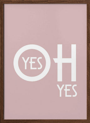 Oh Yes 1ratio 4x5 Print By Bohonewart Poster