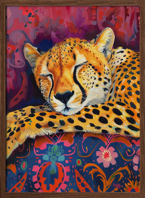 Resting Cheetah Poster