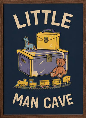 Little Man Cave Poster