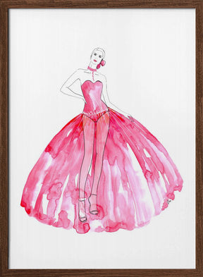 Beren fashion illustration Poster