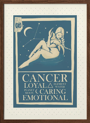 Cancer Zodiac Poster Poster