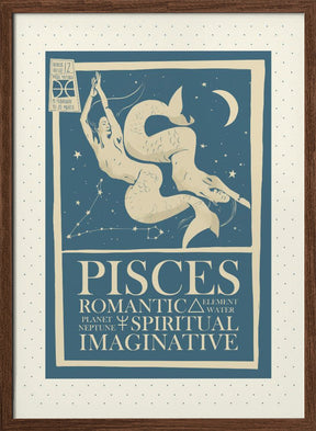 Pisces Print Poster