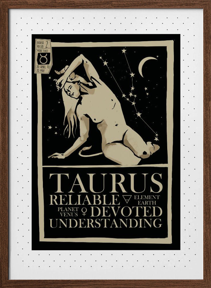 Taurus Print Poster