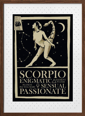 Scorpio Print Poster