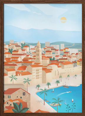 Split, Croatia Poster