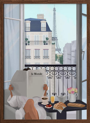 Paris Balcony Poster