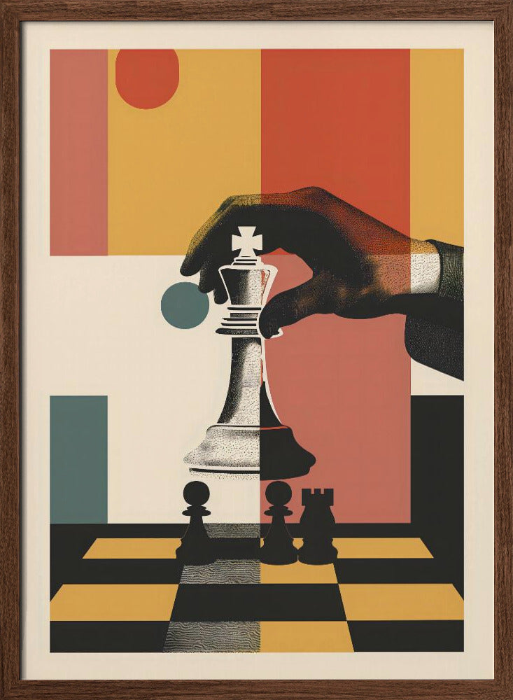 The Chess Player Poster