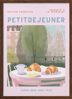 Petit Dejeuner Poster