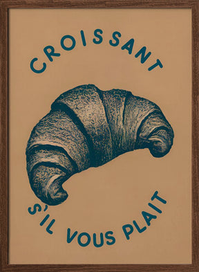 Croissant Poster