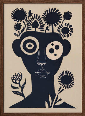 Flower Head Poster