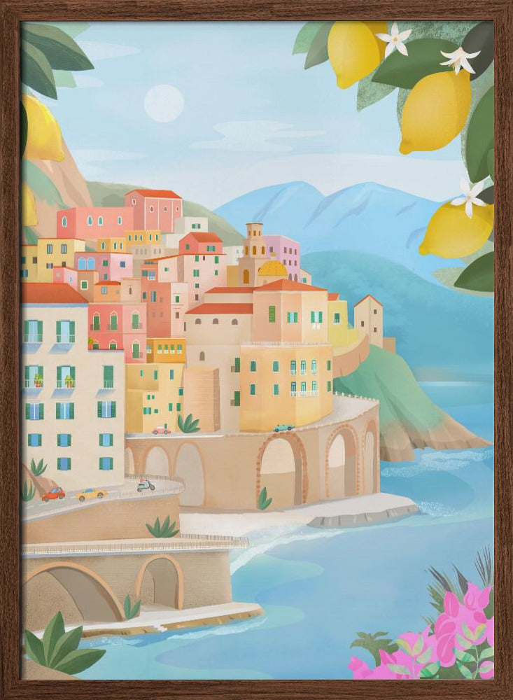 Amalfi Coast, Italy Poster