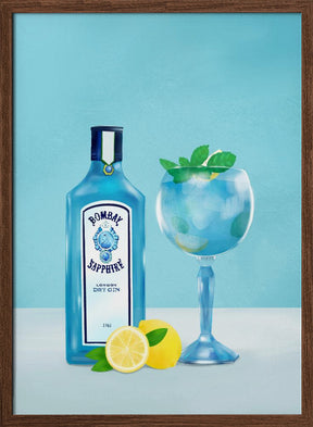 Gin Cocktail Poster