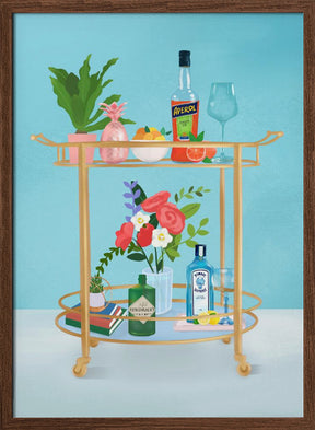 Bar Cart Poster