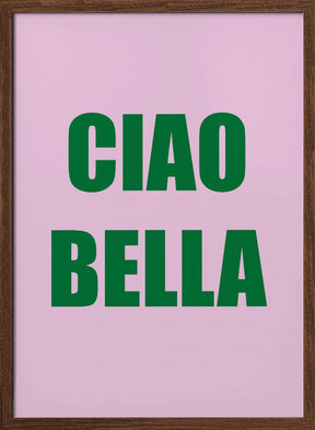 Ciaobellagreen Ratioiso Poster