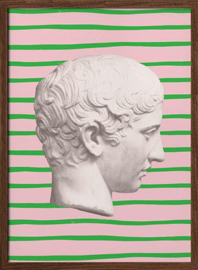 Ancientstatuestripes Ratio2x3 Poster