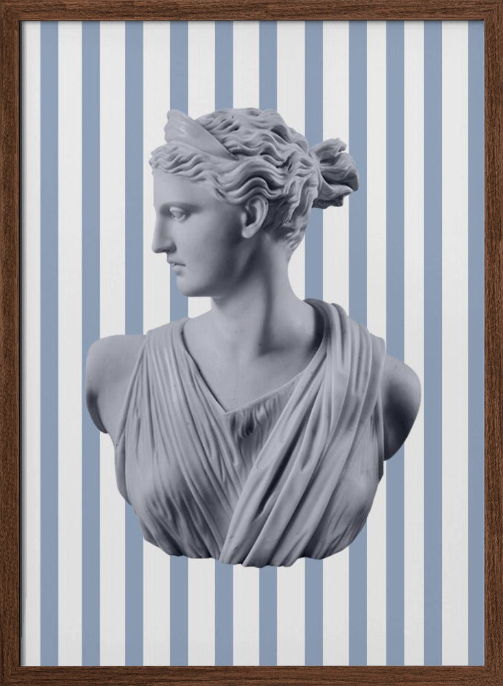 Artemisbluestripes Ratio2x3 Poster