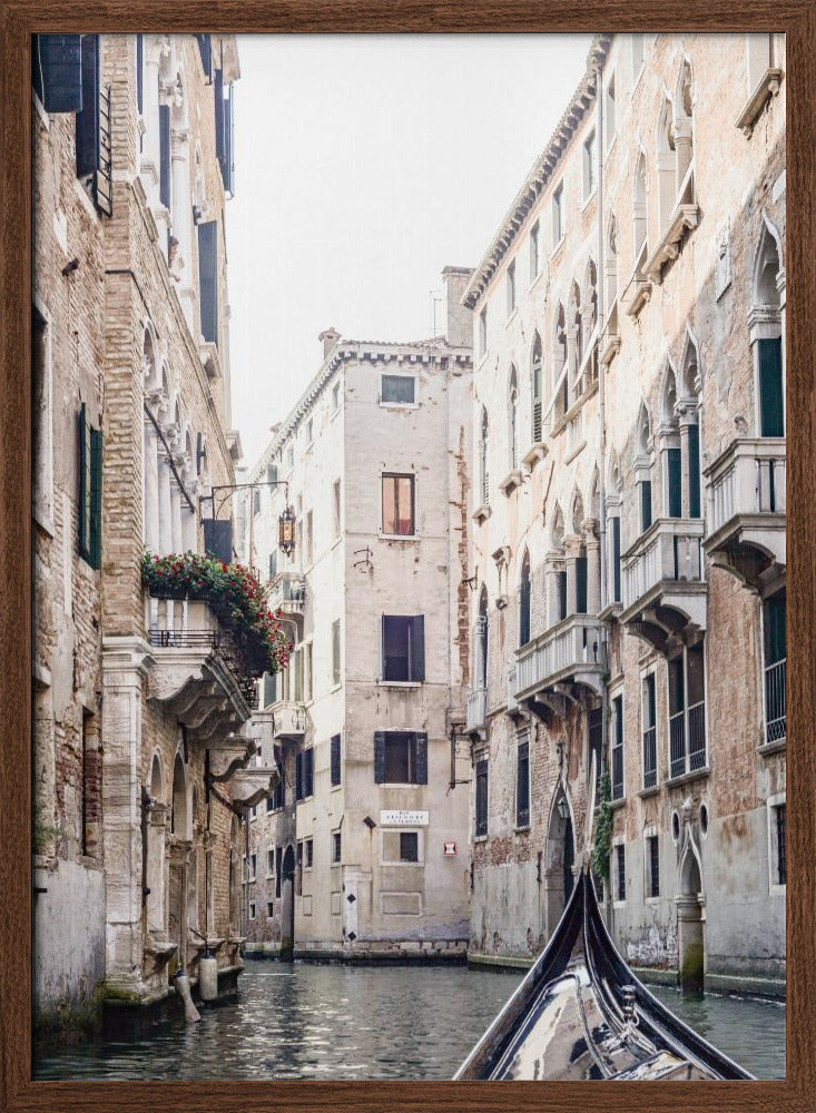 Venice Gondols and Houses