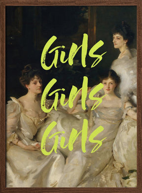 Girlsgirlsgirlsyellow Ratioiso Poster