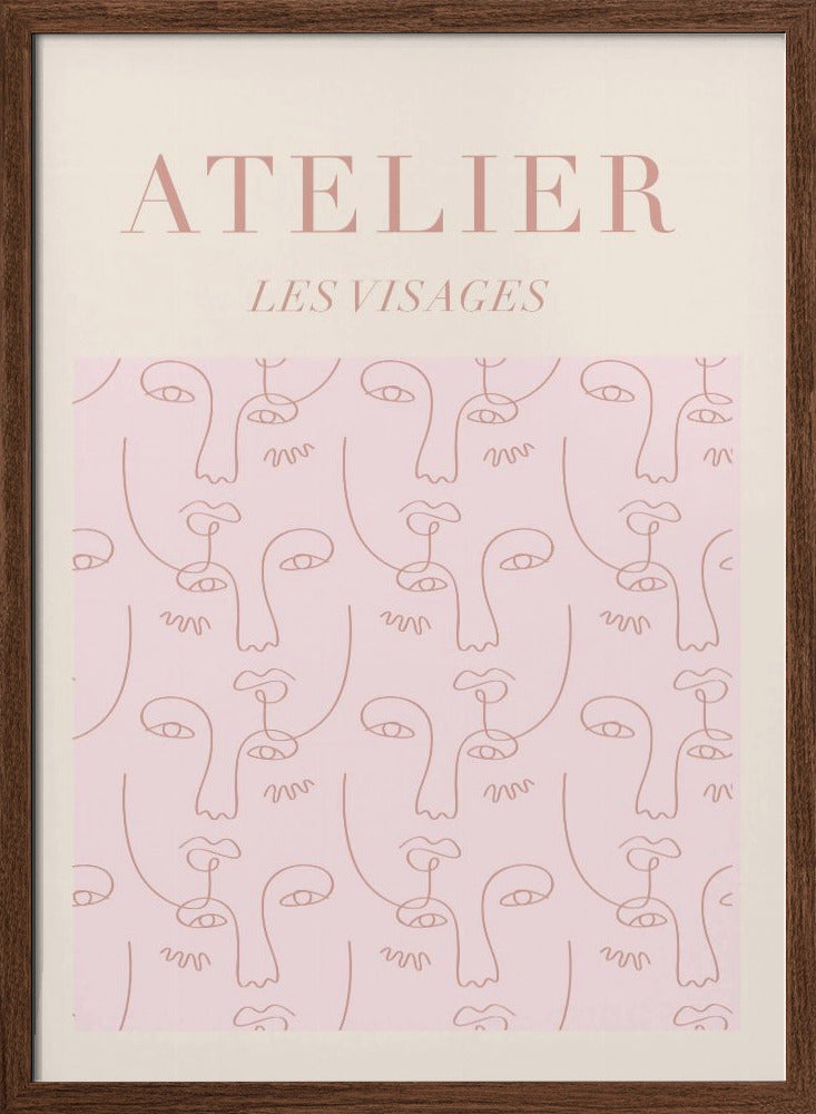 Atelierfacespink Ratioiso Poster