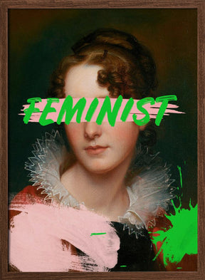 Feministportrait Ratioiso Poster