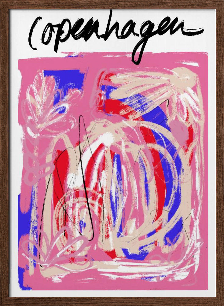 Copenhagenabstract5 Size24x36 Poster