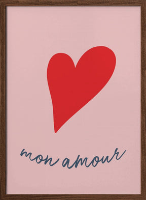 Monamourpinkred Ratioiso Poster