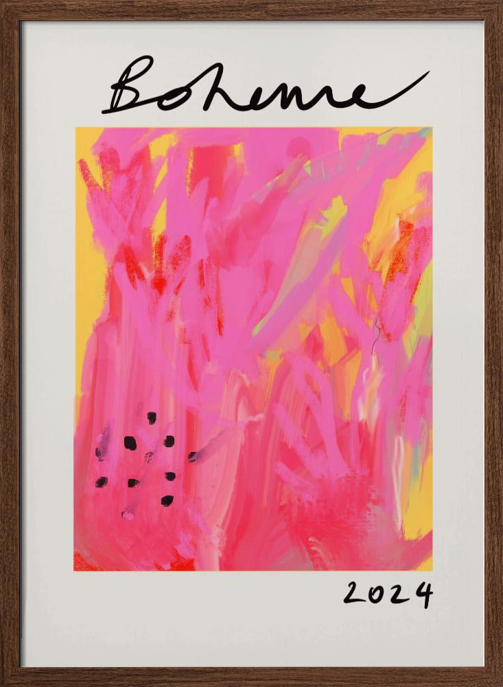 Bohemeyellow Ratioiso Poster