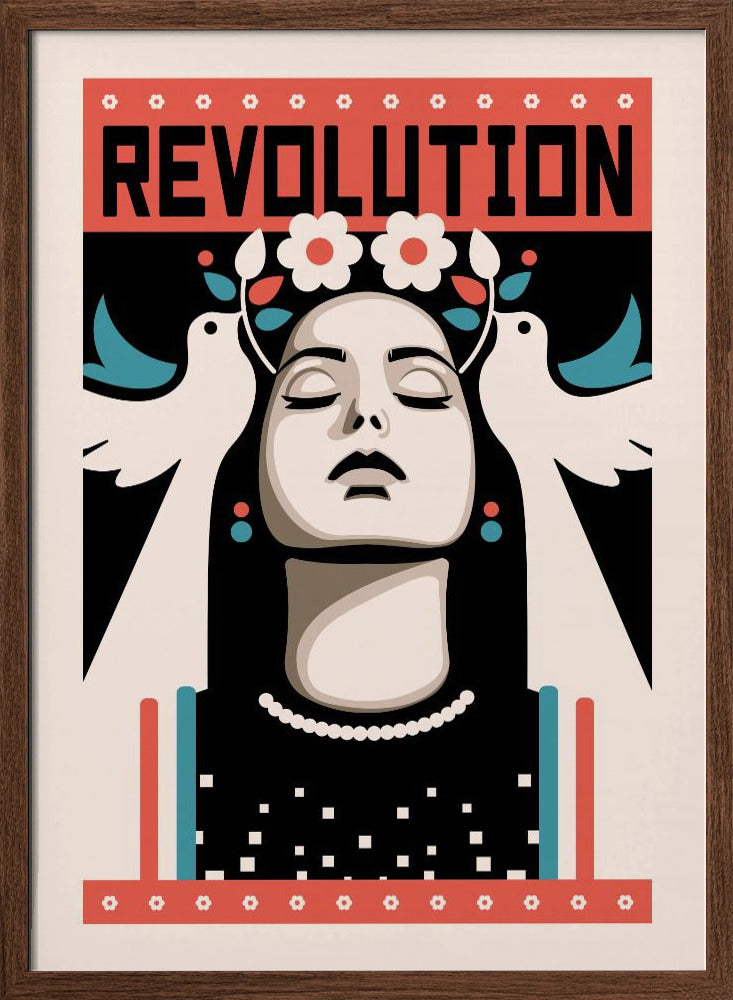 Revolution Activist Peace Poster