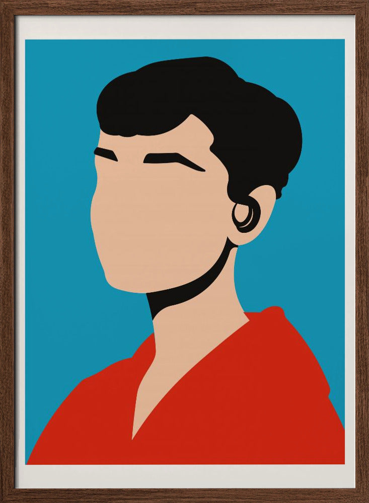 Audrey Hepburn Minimalist Pop Art Poster