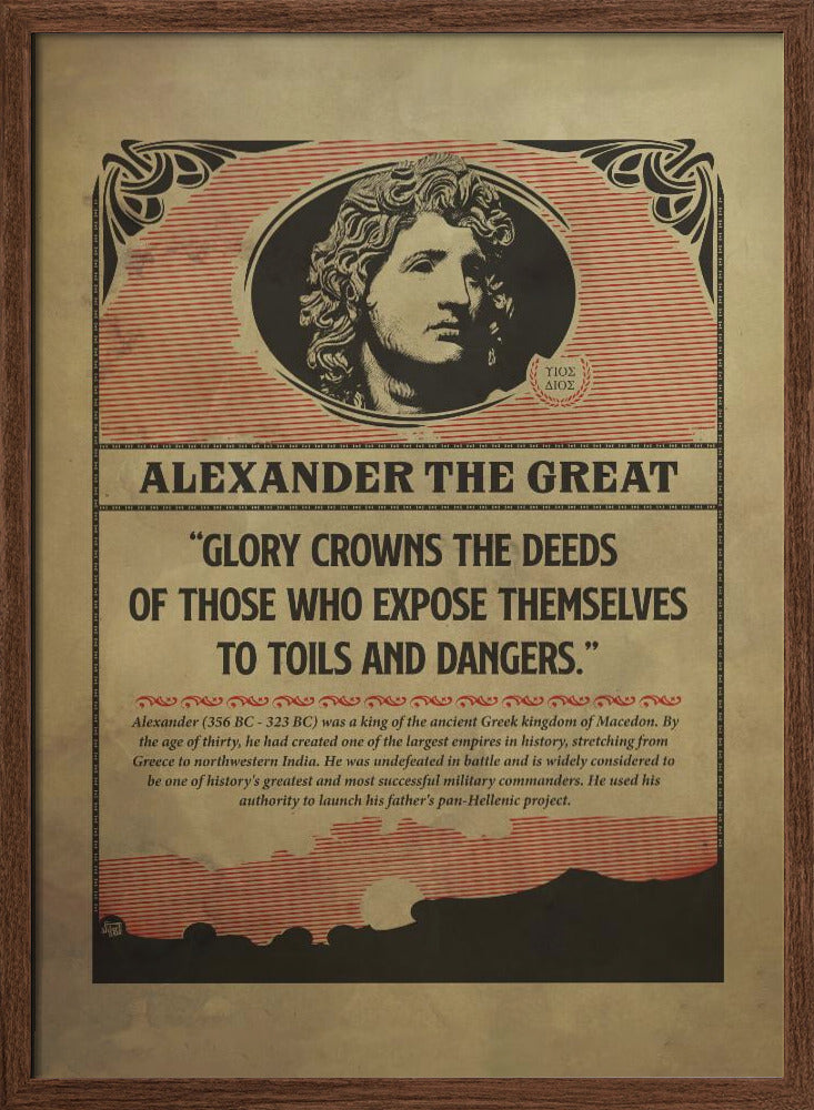 Great Alexander Print Poster