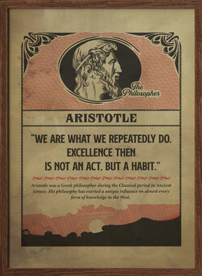 Aristotle Poster Poster