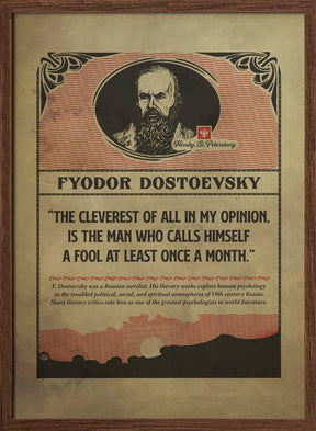 Dostoevsky Poster