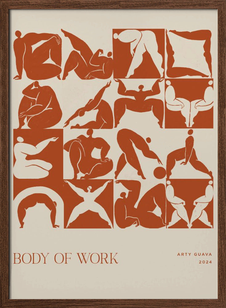 Body of Work (terracotta) Poster